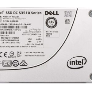 Dell 008R8 - 480GB SATA 6Gbps 3.5" HDD